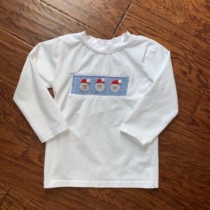 🎅🏻 Smocked long sleeve T